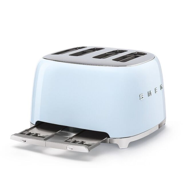TSF03PBUK Four Slice Toaster in Pastel Blue