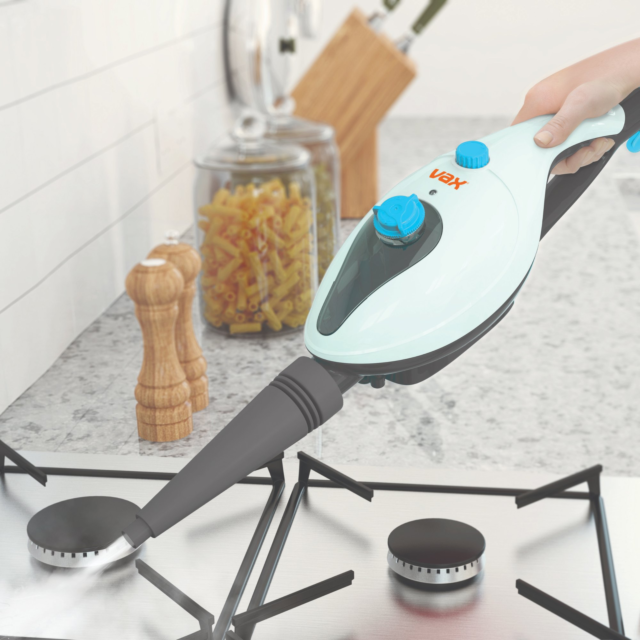 VAX S85-CM  Steam Clean Multi - White & Blue