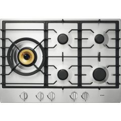 Asko HG1776SB , 75cm,Super FlexTM burner (1), Professional cast iron pan supports, 5 zones, Stepless