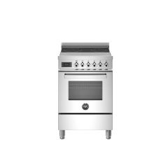 Bertazzoni PRO64I1EBIT White, Professional 60cm Range Cooker Single Oven Induction Gloss White