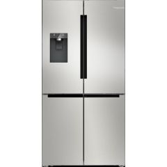 Bosch KFD96APEA 90.5cm Plumbed No Frost American Fridge Freezer - Stainless Steel