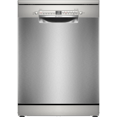 Bosch SMS2HVI06G Silver Inox, 6 programmes, Vario baskets, Vario Drawer, 5 options, 46dB, 9L, 14 pla