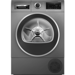 Bosch WQG245R2GB Graphite, Capacity 9kg, Heat Pump, SelfCleaning Condenser, Hygiene Plus, Half Load,