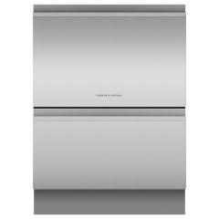 Fisher And Paykel DD60D4HNX9 , Dishwasher DishDrawer™ Double, 12 Place Settings, Stainless Steel, Re