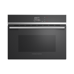 Fisher And Paykel OM60NDB1 , 81342 Electronic Control Combination Microwave + Grill - Black Glass + 