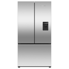 Fisher And Paykel RF540ANUX6 , Fridge Freezer French Door 900mm, Recessed Handle, Stainless Steel - 