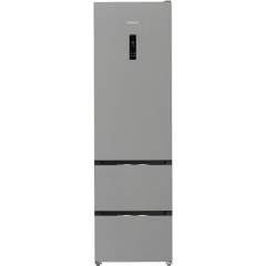 Hotpoint HPKF 5351 XP4UK American Fridge Freezer - Steel