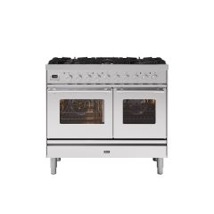 ILVE PD106WE3/SS Stainless Steel, 100Cm New Roma Duel Fual Range Cooker