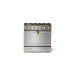 LaCornue 88560 ALBERTINE DF ST/STEEL Brass EU