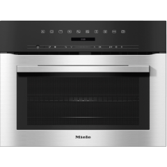 Miele H7140BM Clean Steel, 6Oven+4Micro-CombiFunctions,DirectSensorS,80-1000WMicrowave,SoftOpen/Clos