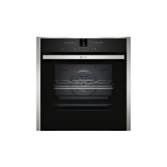 Neff B57CR22N0B Black with Stee, CircoTherm, 12 functions, electronic, ClearText, small TFT display,