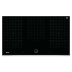 Neff T59TS61N0 Black/Stainless, N90 90cm Induction Hob