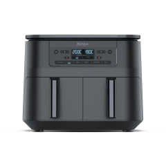 Ninja DZ300UK 7.6 litre 6-in-1 Dual Zone Air Fryer - Gun Metal Grey