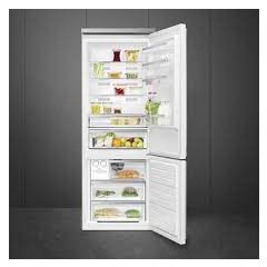 Smeg FA490RWH White, 70Cm Portofino Right Hand Hinge Frost Free Fridge Freezer