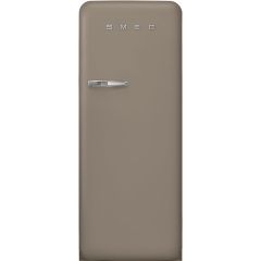 Smeg FAB28RDTP5 Taupe, 60cm 50s Style Right Hand Hinge Fridge with Icebox