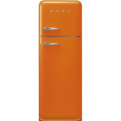 Smeg FAB30ROR5 Orange, 60cm 50s Style Right Hand Hinge Freezer over Fridge [Copy]