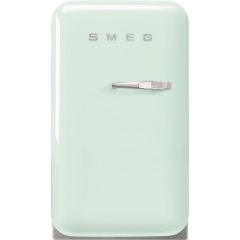 Smeg FAB5LPG5 , Pastel Green Small 50s Style Left Hand Hinged Minibar