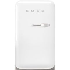 Smeg FAB5LWH5 , cm White Small 50s Style Left Hand Hinged Minibar