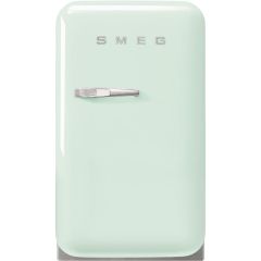 Smeg FAB5RPG5 , 40cm Small 50s Style Right Hand Hinged Minibar Pastel Green