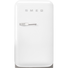 Smeg FAB5RWH5 , cm White Small 50s Style Right Hand Hinged Fridge Freezer