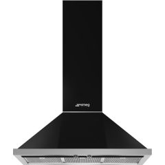 Smeg KPF9BL black, 90cm Portofino Chimney Hood