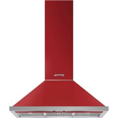 Smeg KPF9RD red, 90cm Portofino Chimney Hood