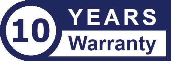 Warranty 10 years