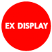 RED CIRCLE EX DISPLAY